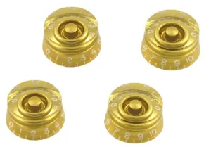 24 Spline Speed Knobs for LP® (Gold, Black & Amber))