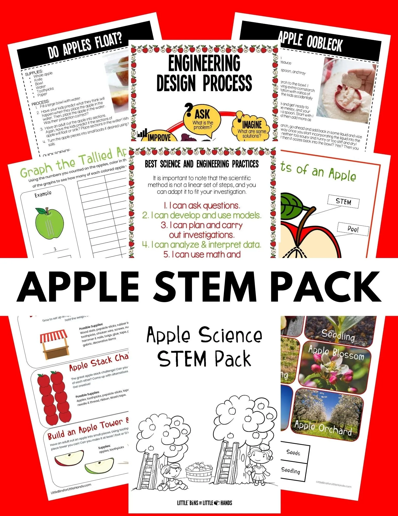 Fall Apple STEM Pack