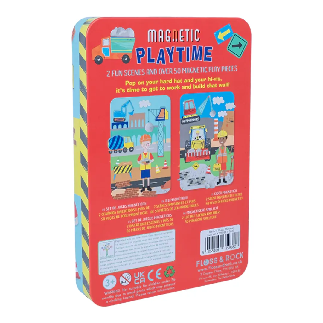 Floss & Rock Magnetic Playtime – Construction