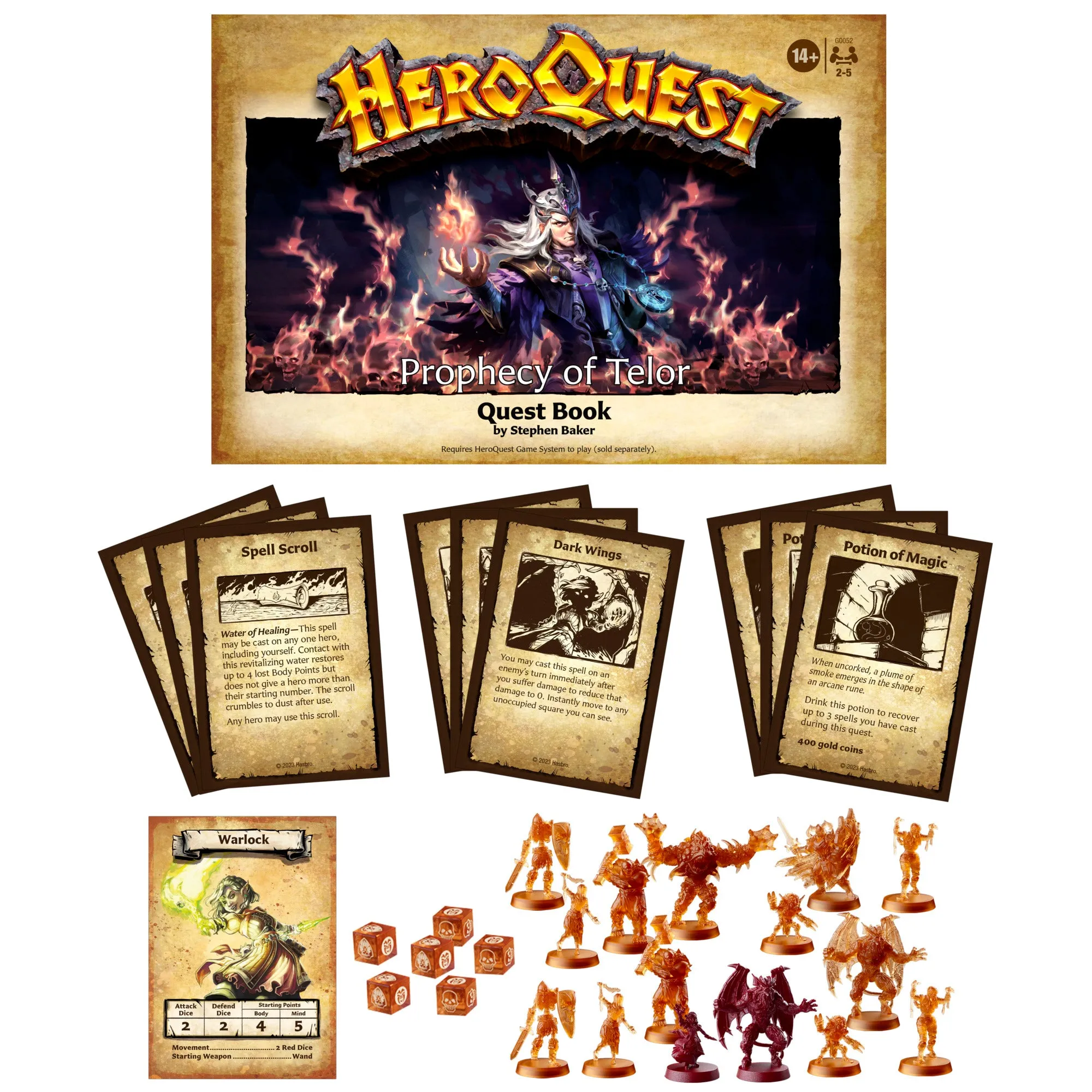 HeroQuest Prophecy of Telor Quest Pack English Version