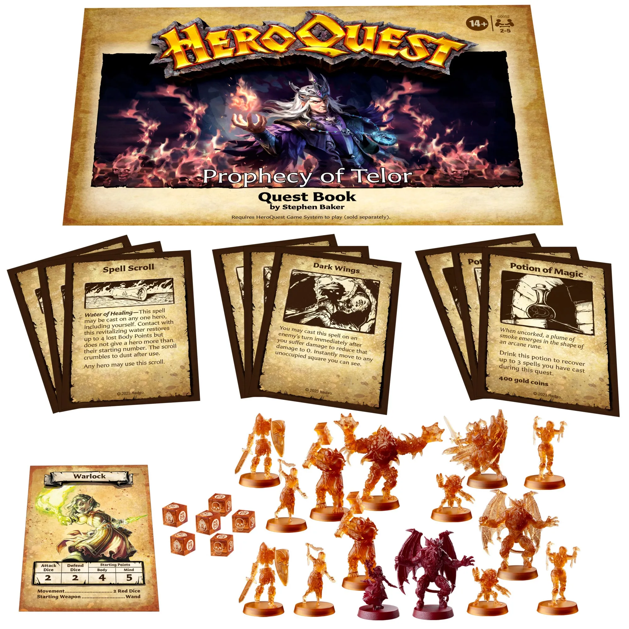 HeroQuest Prophecy of Telor Quest Pack English Version