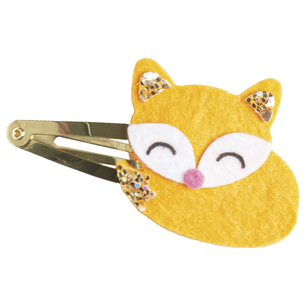 Janod 6 Glittery Animal Hairclips to Make Kit