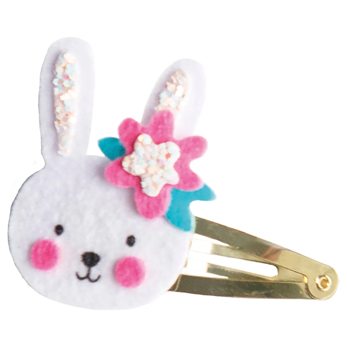Janod 6 Glittery Animal Hairclips to Make Kit