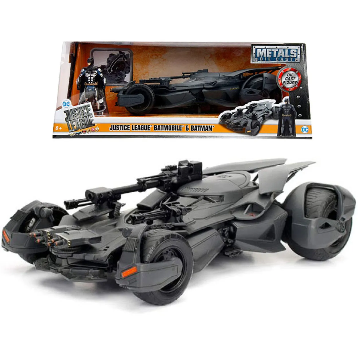 Justice League (2017) - Batmobile 1:24 Scale Hollywood Ride