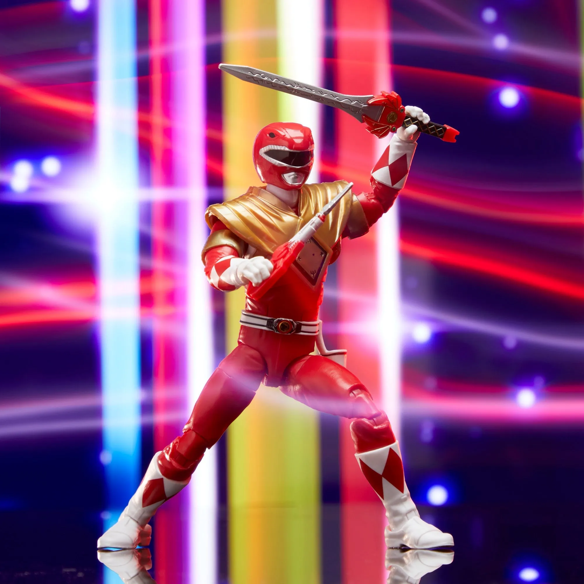 Power Rangers Lightning Collection Remastered Mighty Morphin Red Ranger - Presale