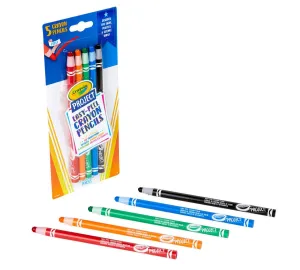 Project 5 ct. Easy Peel Crayon Pencils