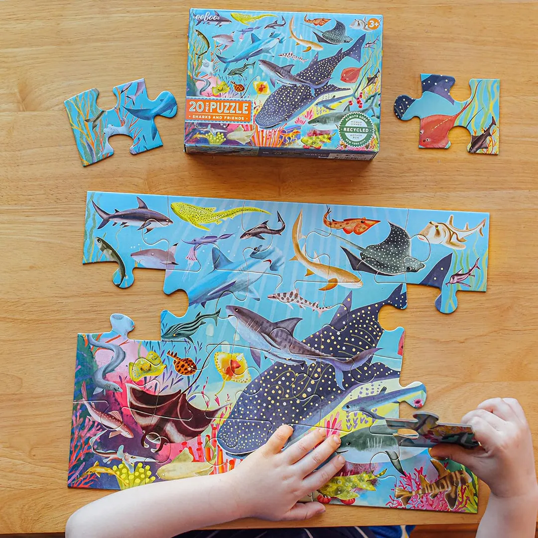 Sharks and Friends 20 piece Puzzle