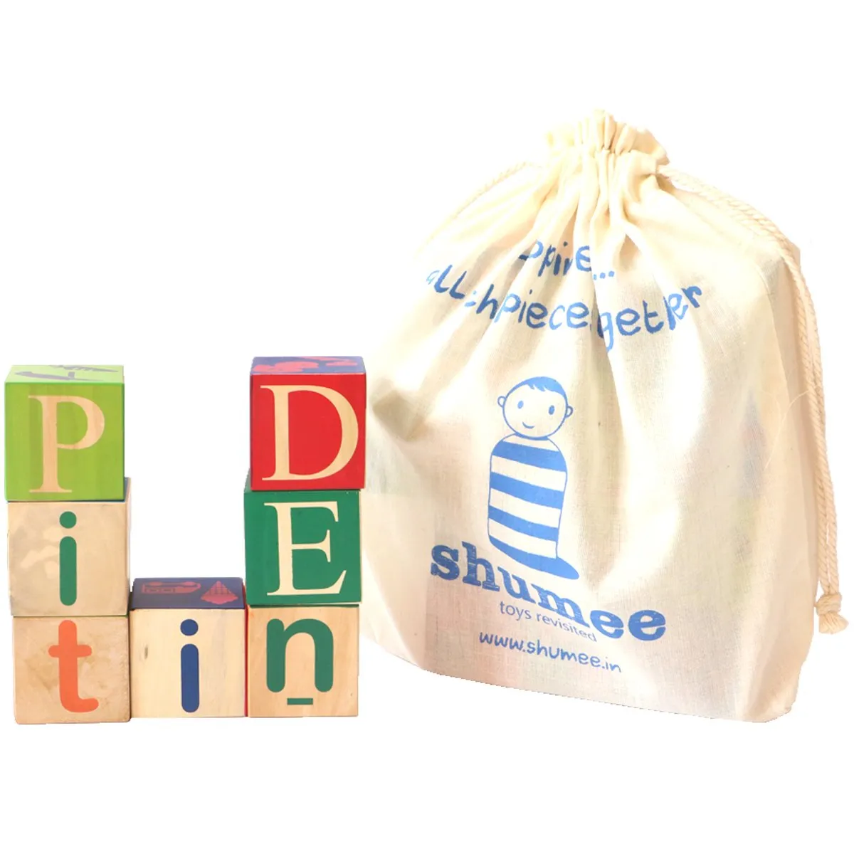 Shumee Alphabet Building Blocks