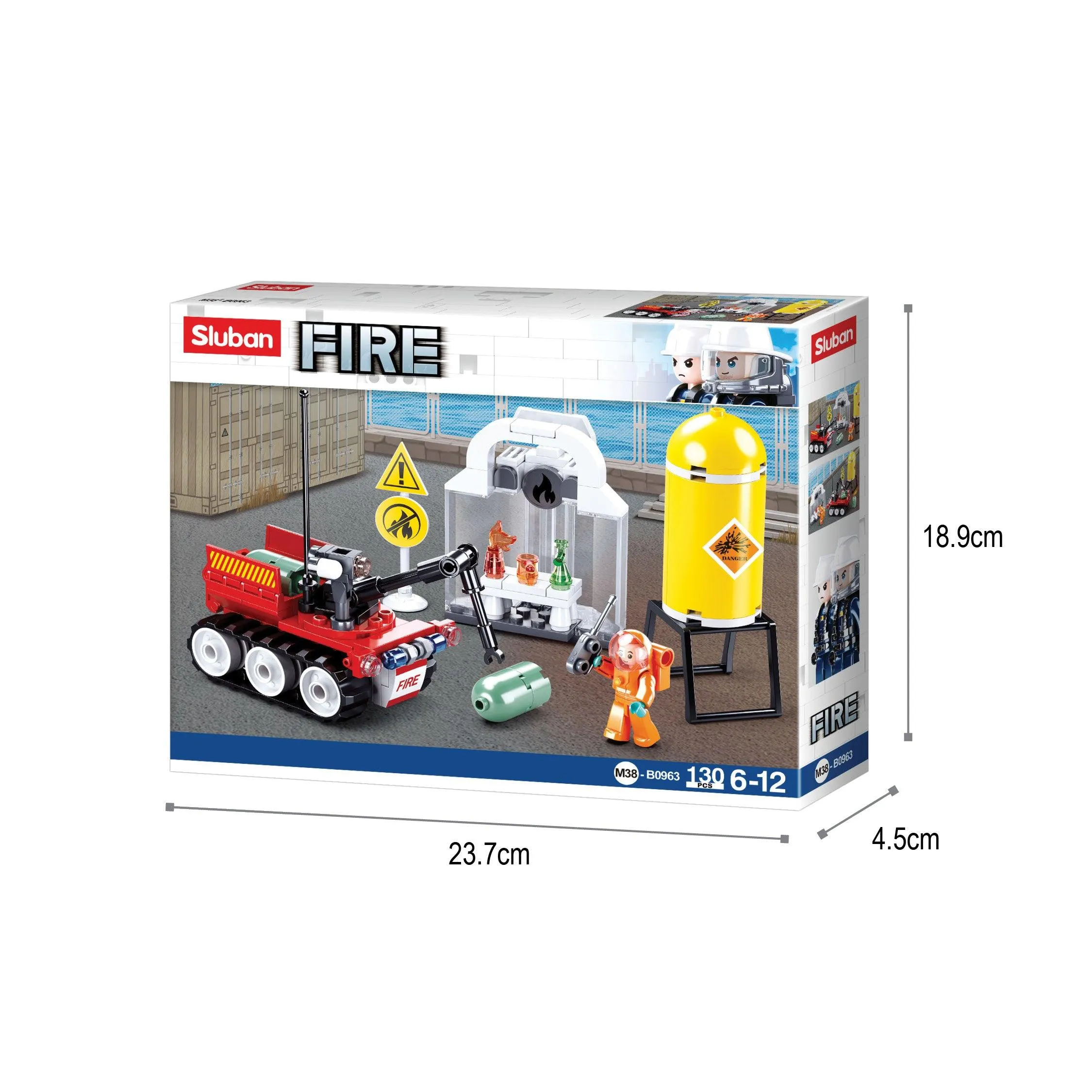 Sluban Fire Drill, Building Blocks For Ages 6 