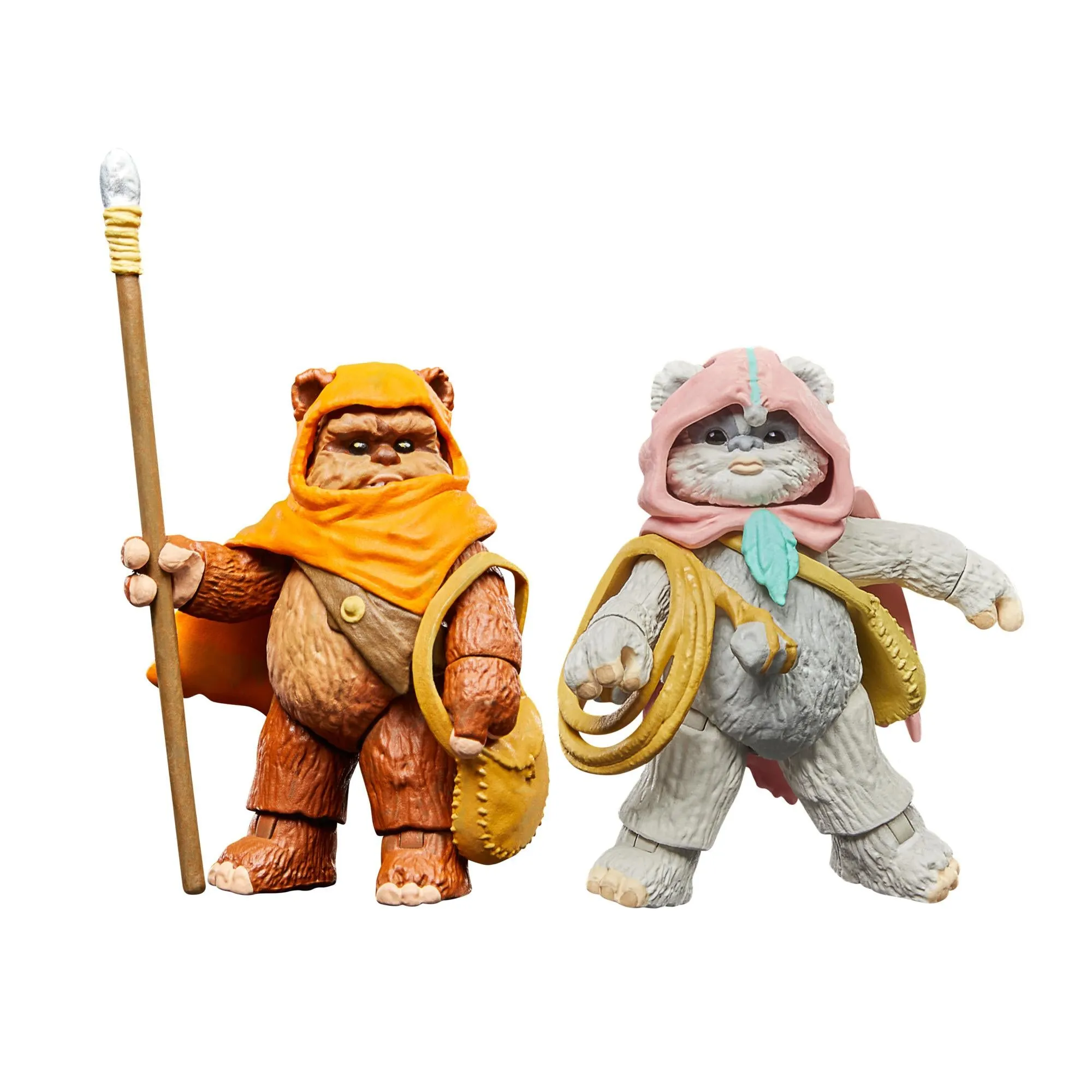 Star Wars - The Vintage Collection: Ewoks 2 Pack - Wicket W. Warrick & Kneesaa Figures