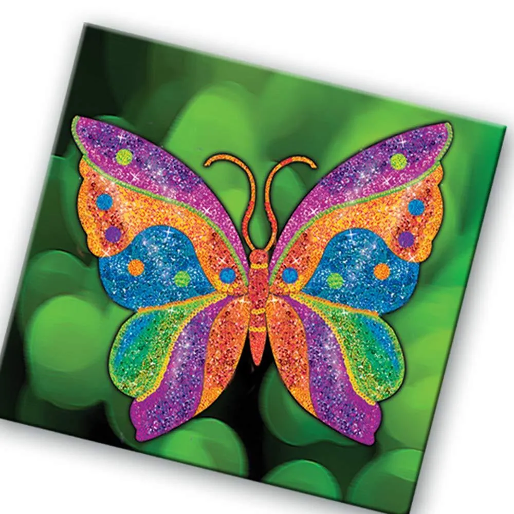 Toykraft Pictured in Sand & Sequin - Butterflies