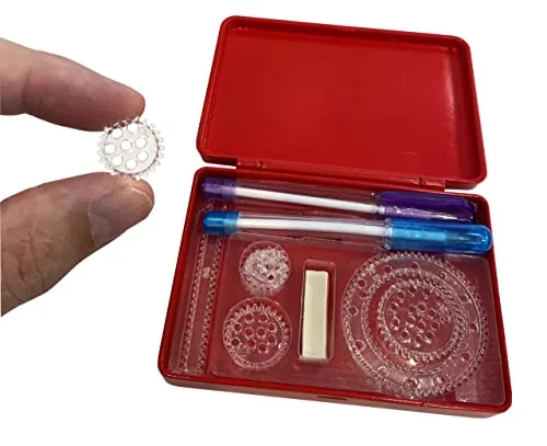 Worlds Smallest The Original Spirograph With 6 wheels
